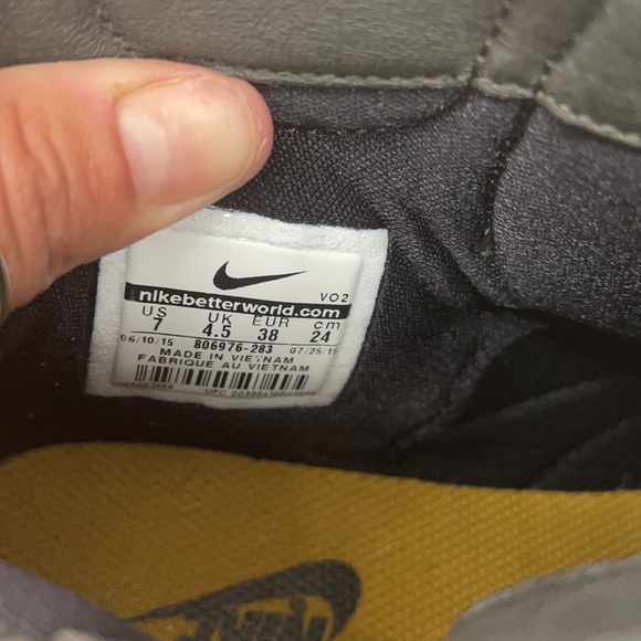 Women's Nike Koth Mid Desert Camo Sneakers Sz 7 - Picture 8 of 9